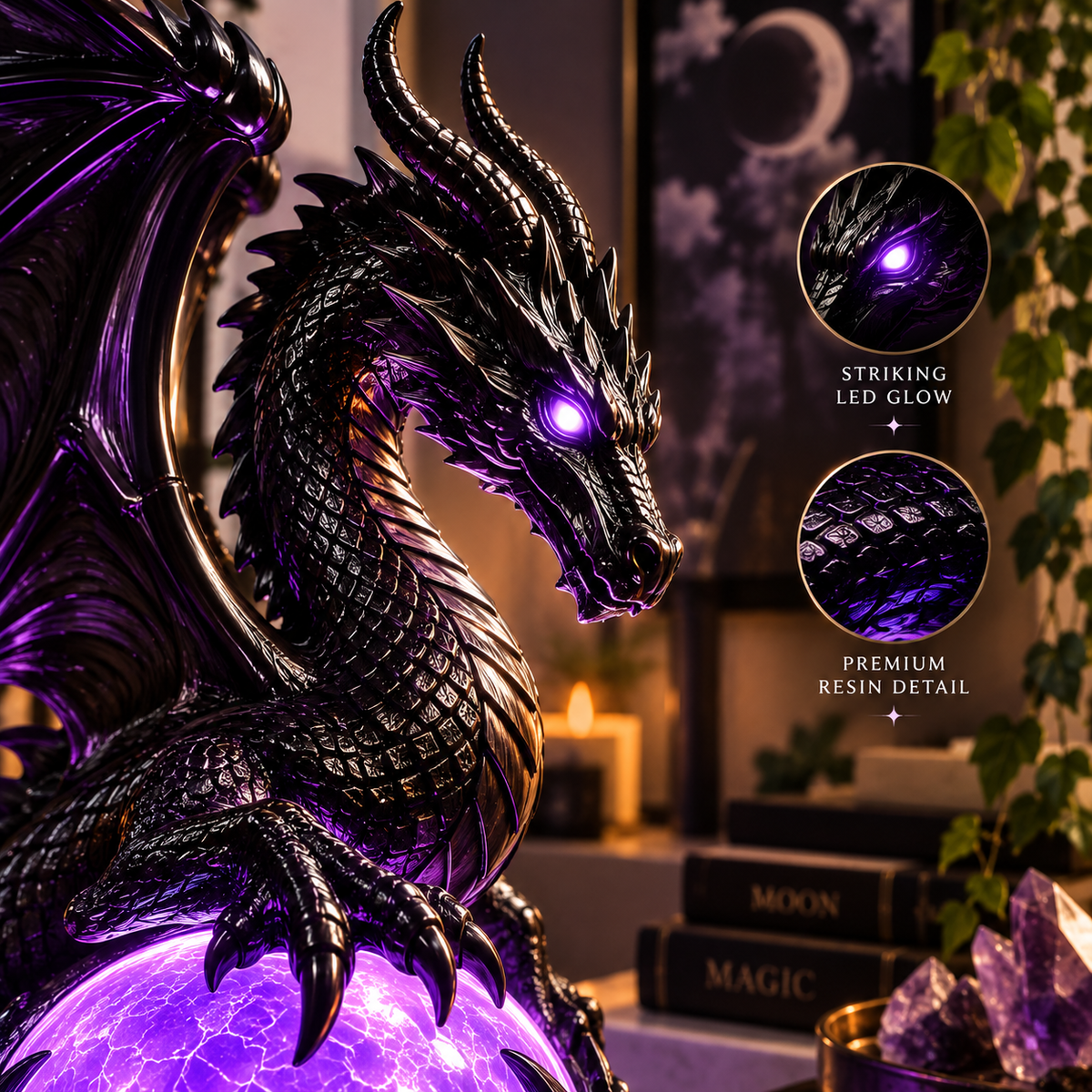Dragon Night Lamp By Milerro