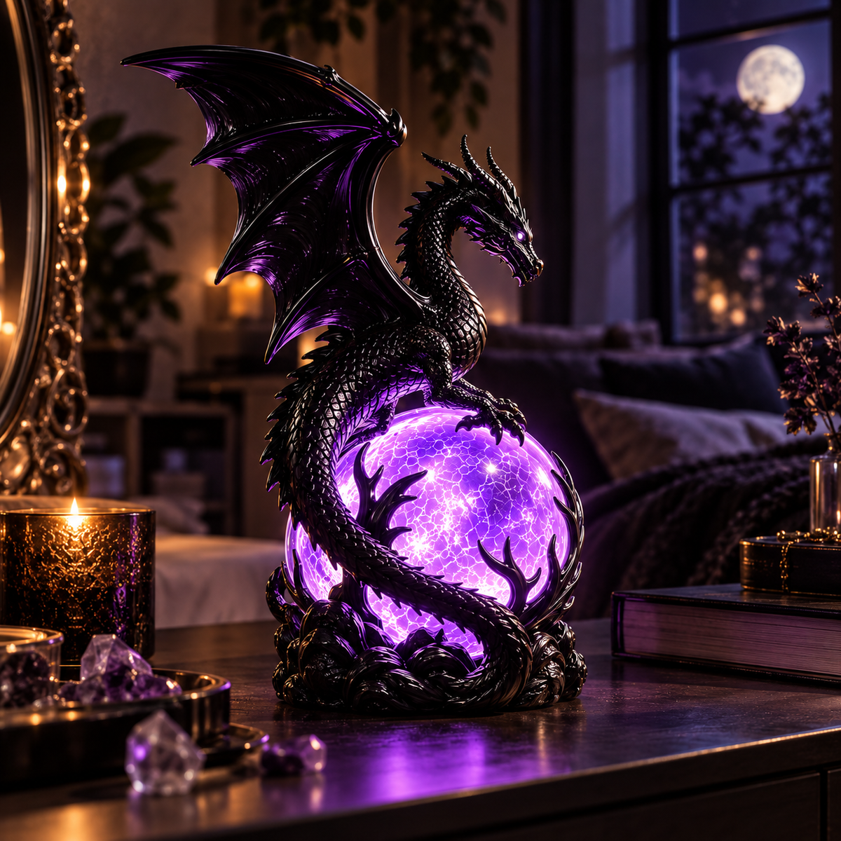Dragon Night Lamp By Milerro